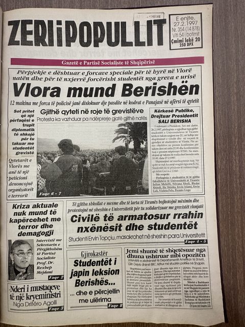 Zëri i Popullit 1997-02-27
